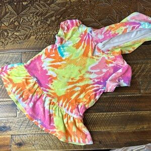 (5for$10) Terri-cloth Tye Dye Summer Beach Towel Dress- THE CHILDRENS PLACE